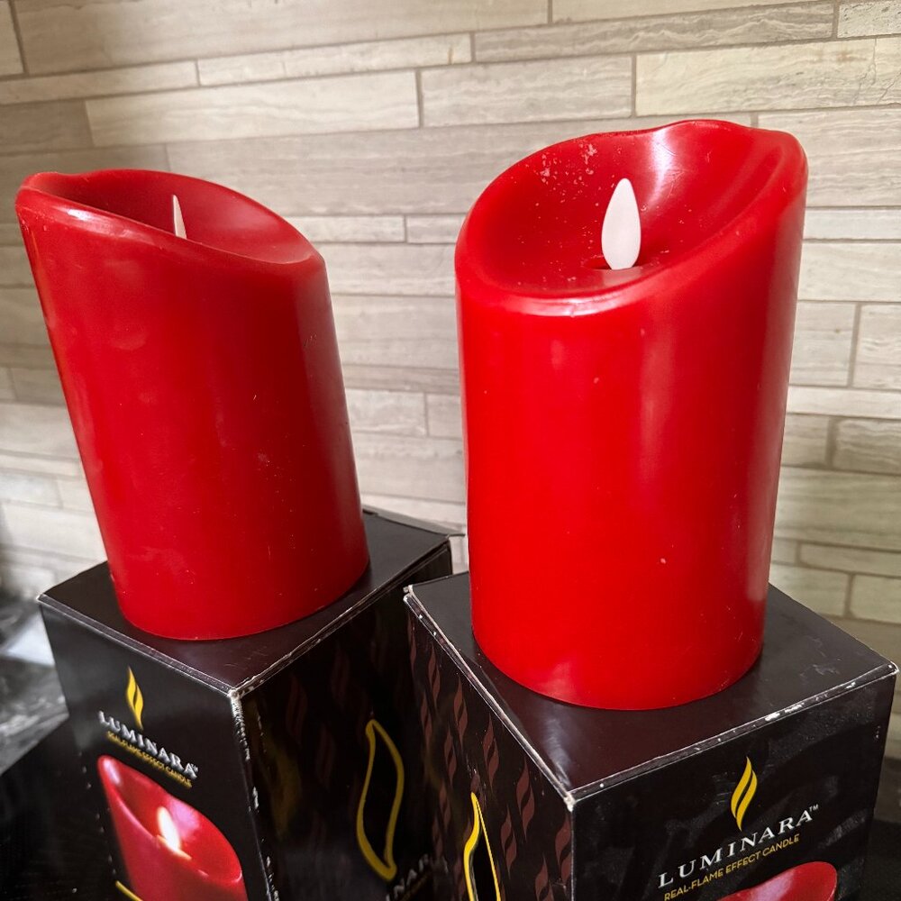 Luminara Flameless candle, set of 2